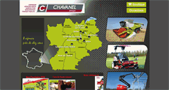 Desktop Screenshot of chavanel.fr