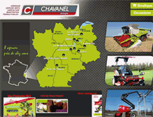 Tablet Screenshot of chavanel.fr